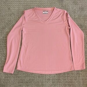 Columbia Omni-Shade V-Neck Sun Protection Long Sleeve Top